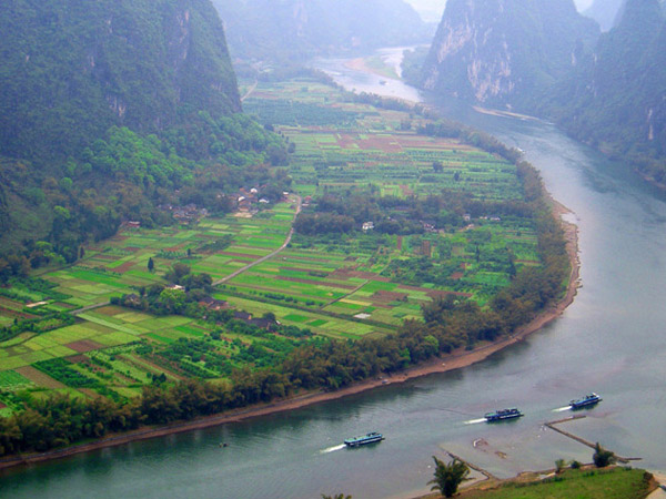 Li River Overlook, a Trip To Li River Guilin, Guilin River Sights