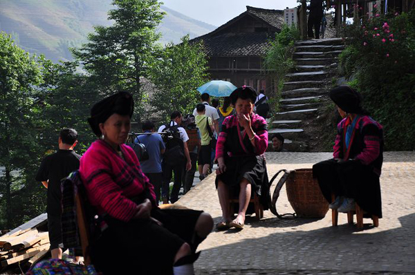 Longsheng Jinkeng Dazhai Yao Village In Guilin