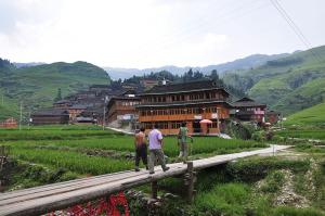 Longsheng Jinkeng Dazhai Yao Village Scence