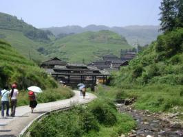 The Lane Of Longsheng Jinkeng Dazhai Yao Village