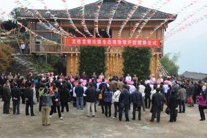 Performance in Longsheng Zhuang Village 